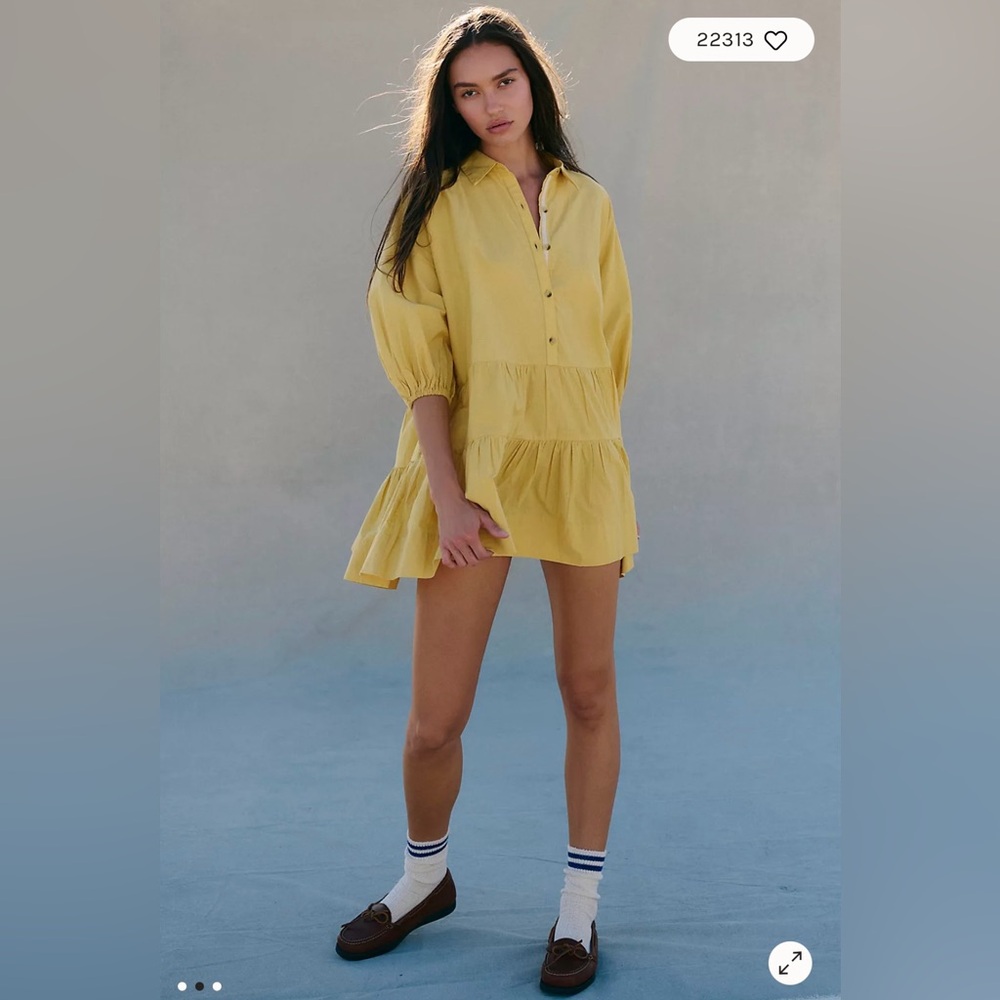 Free People- Misha mini dress- size medium